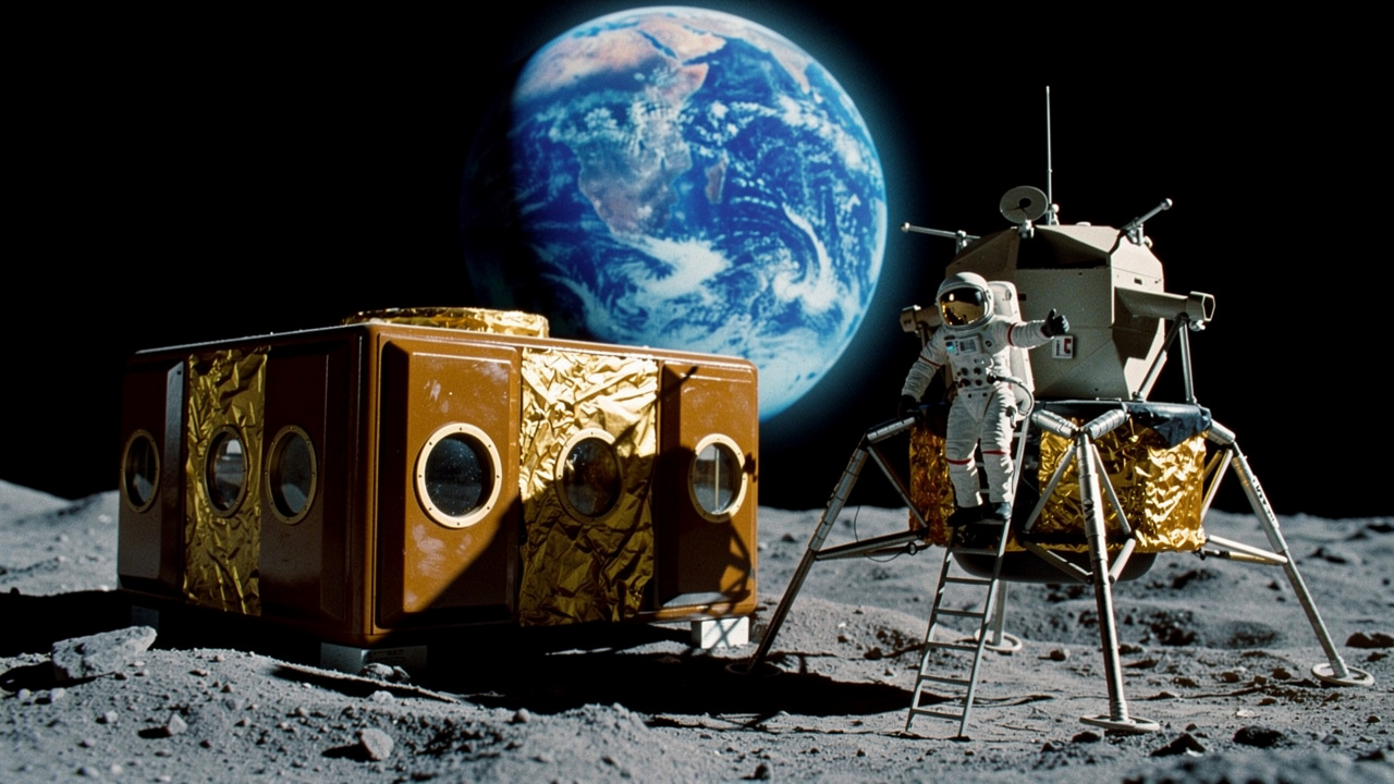 Analog Moon opening still from Last Frame