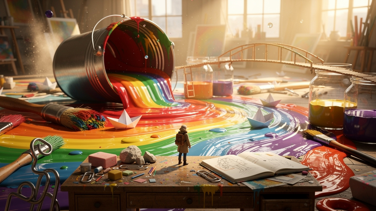 The Paint-Flood Atelier still 2 from Last Frame