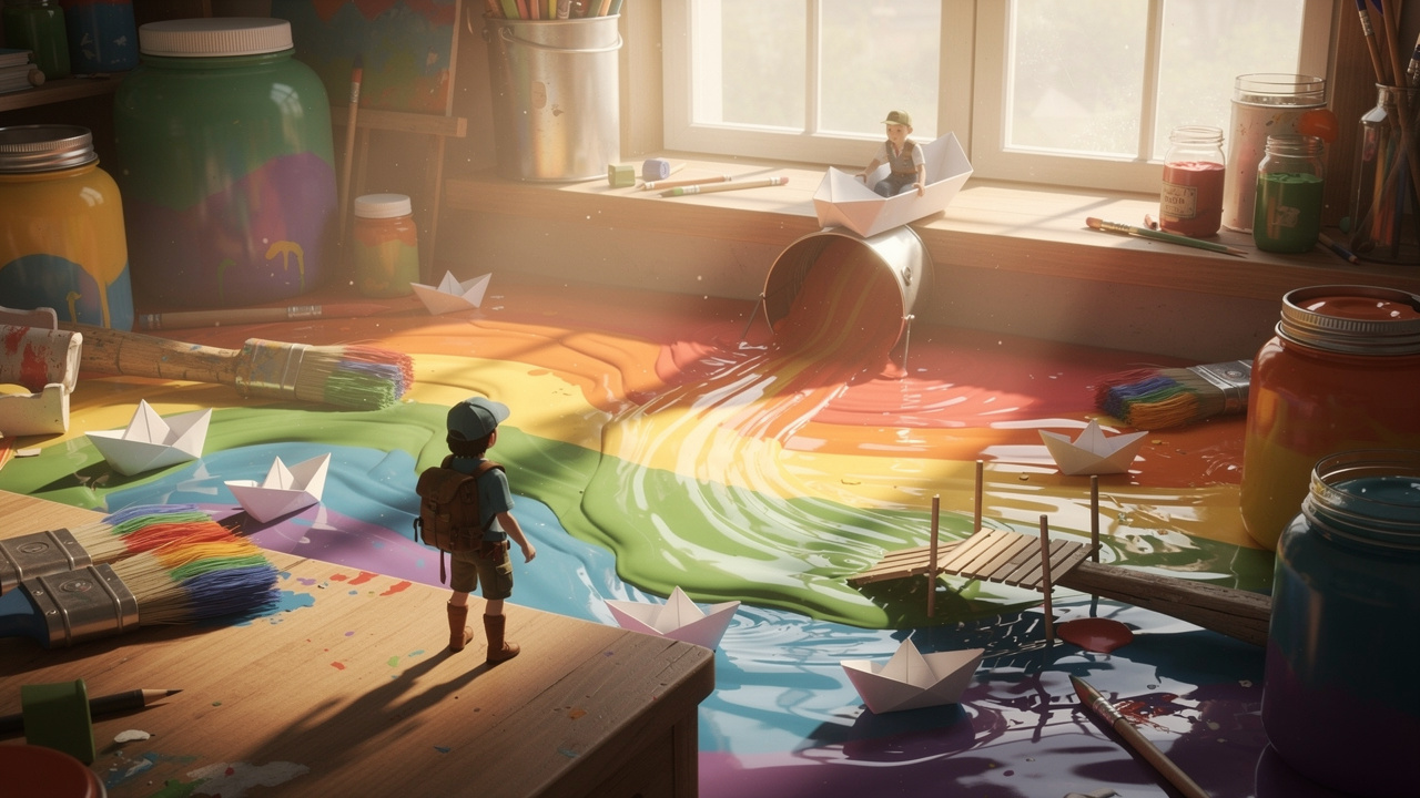The Paint-Flood Atelier still 3 from Last Frame