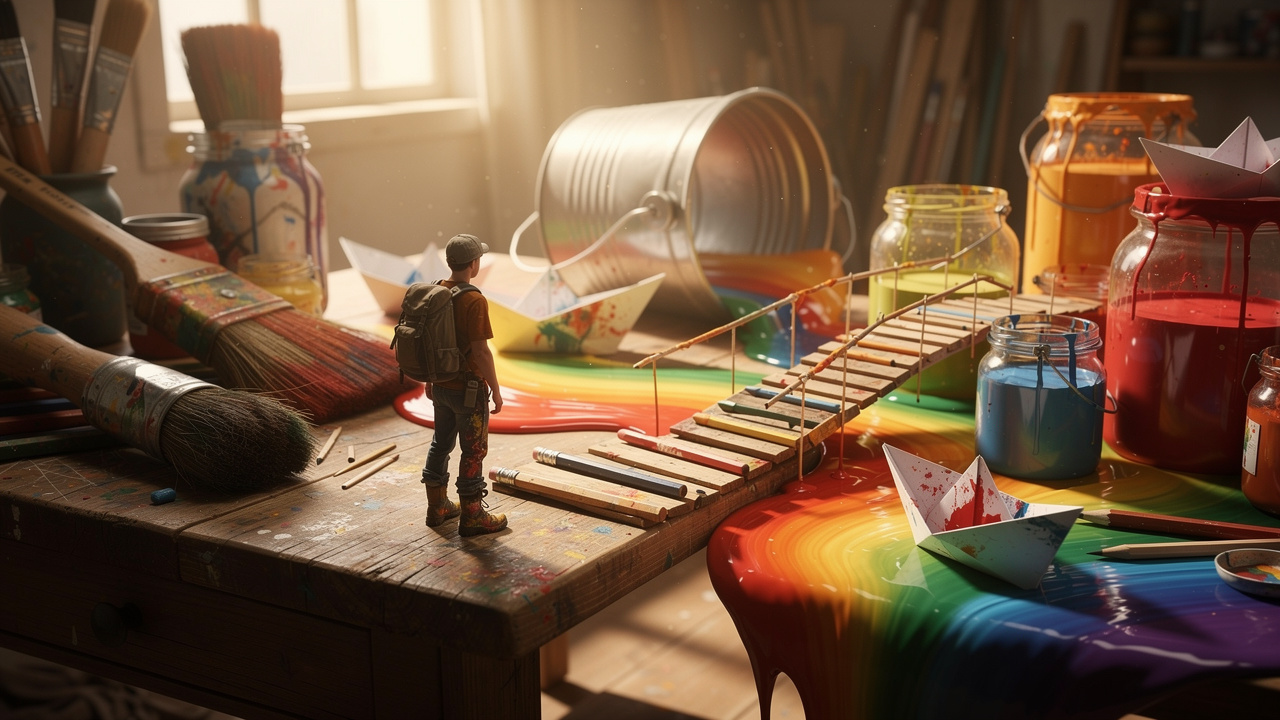 The Paint-Flood Atelier still 5 from Last Frame