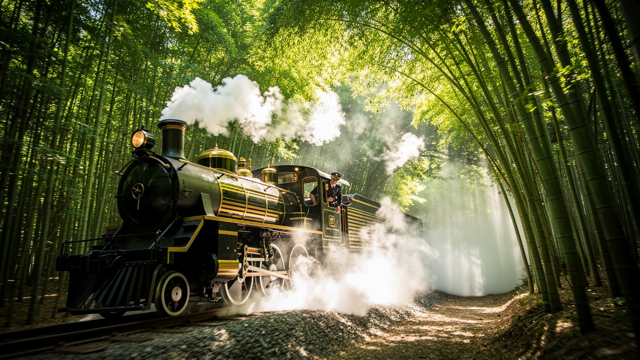 The Bamboo Express opening still from Last Frame