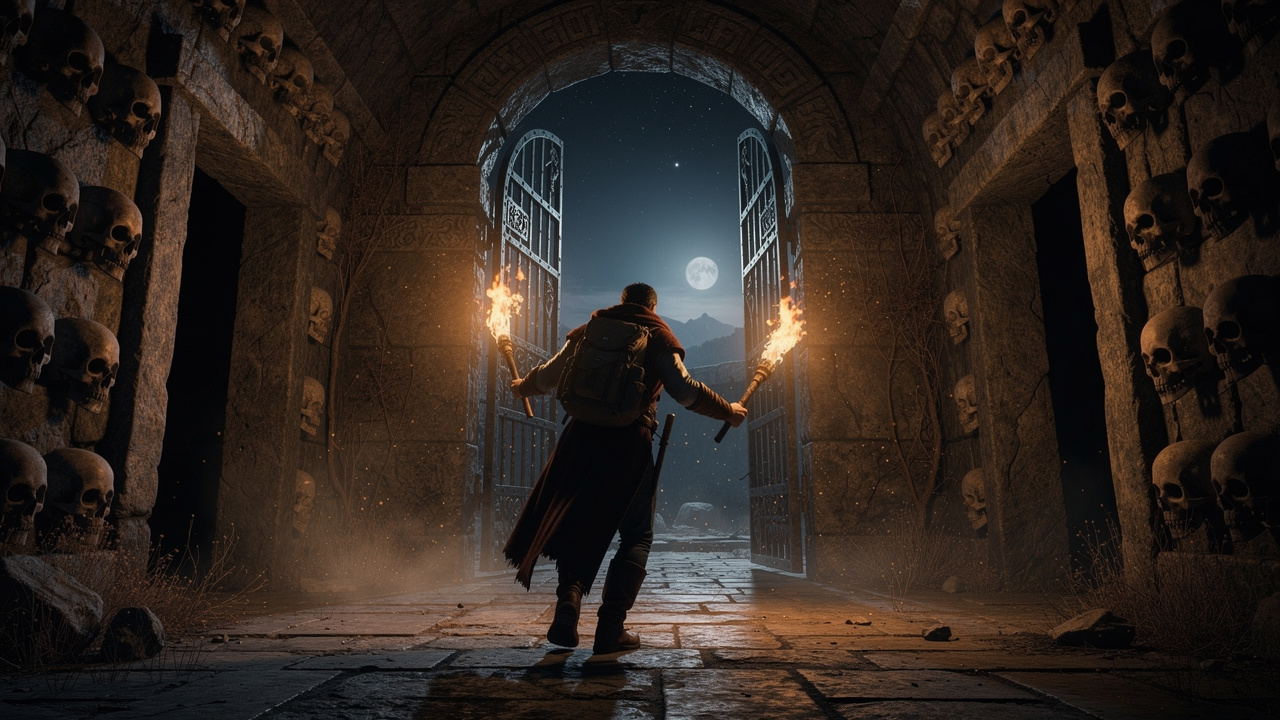 The Catacombs of the Pale King still 3 from Last Frame