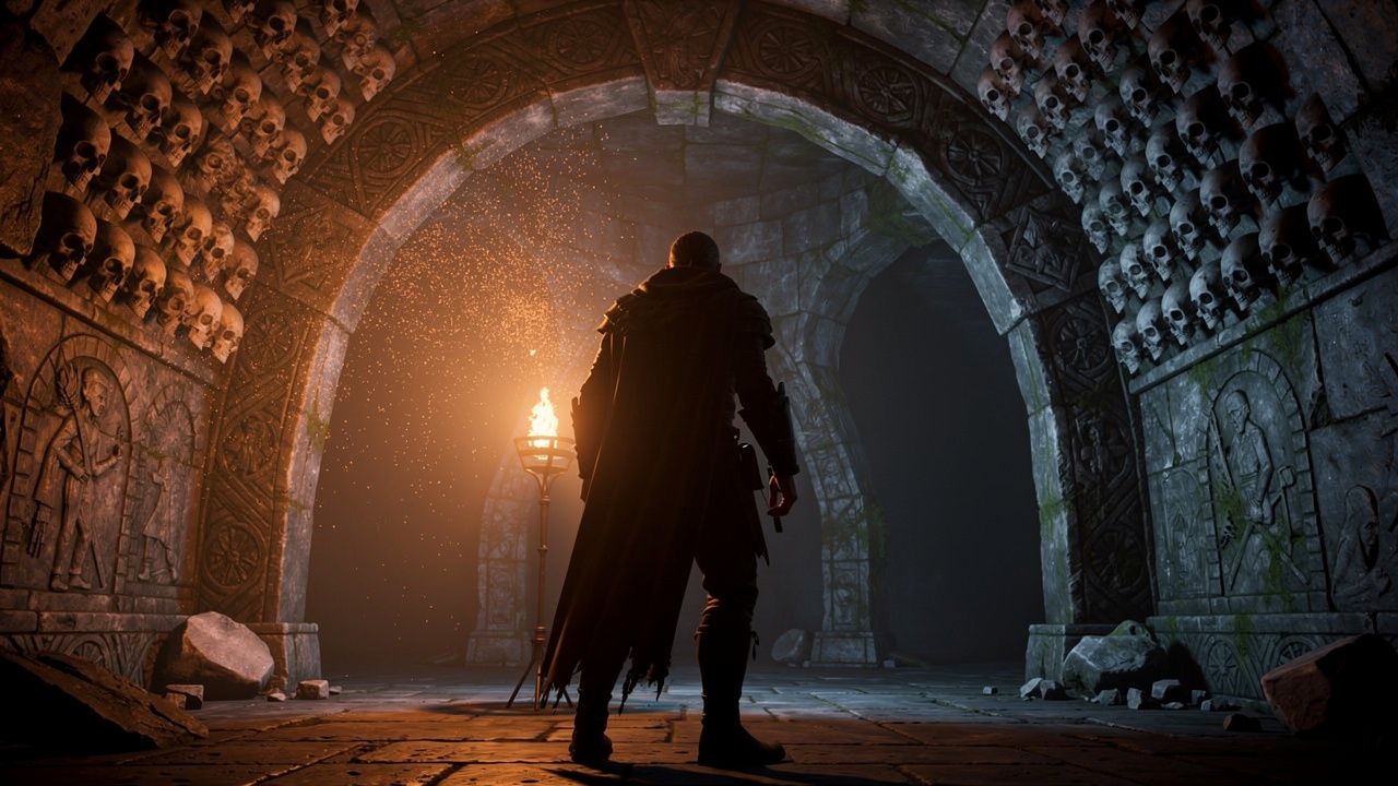 The Catacombs of the Pale King still 6 from Last Frame