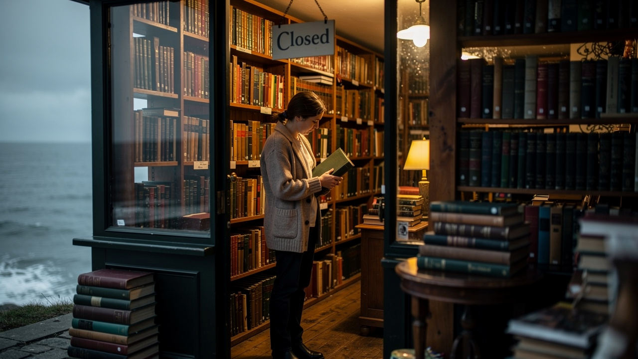 The Last Bookshop opening still from Last Frame