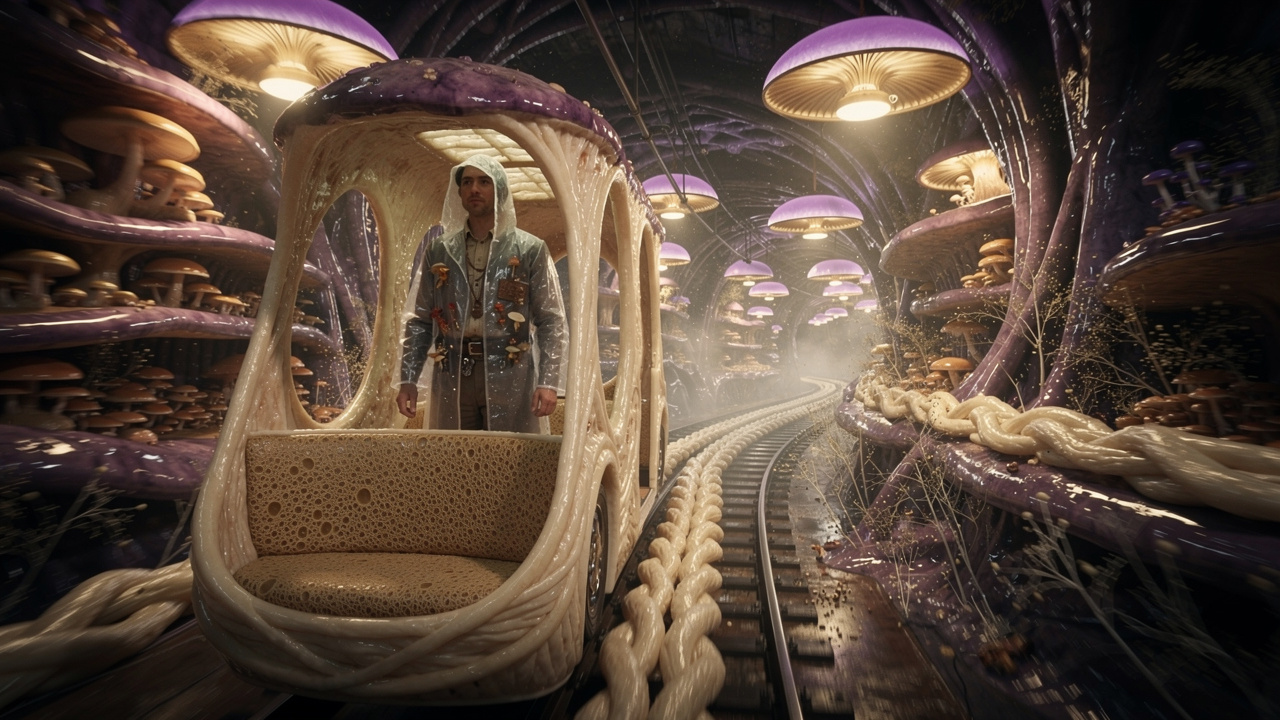 Mycelium Metro still 6 from Last Frame