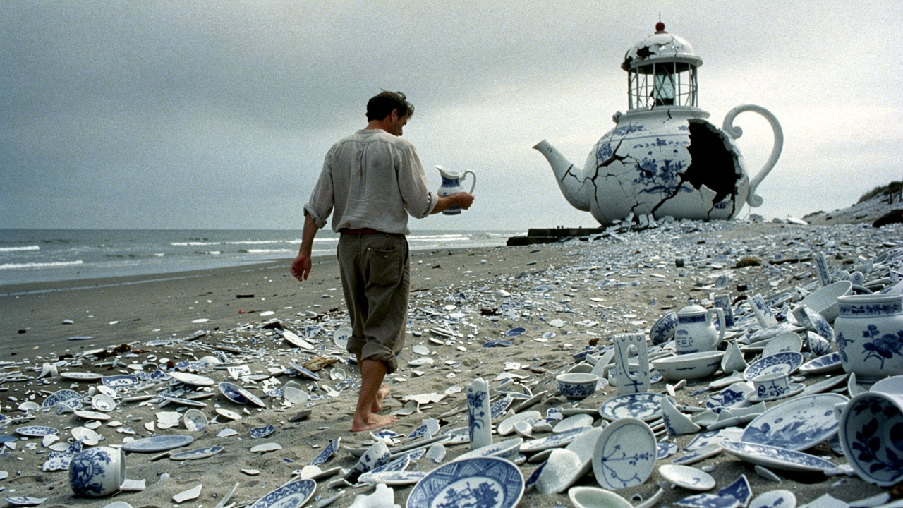 Porcelain Shore opening still from Last Frame