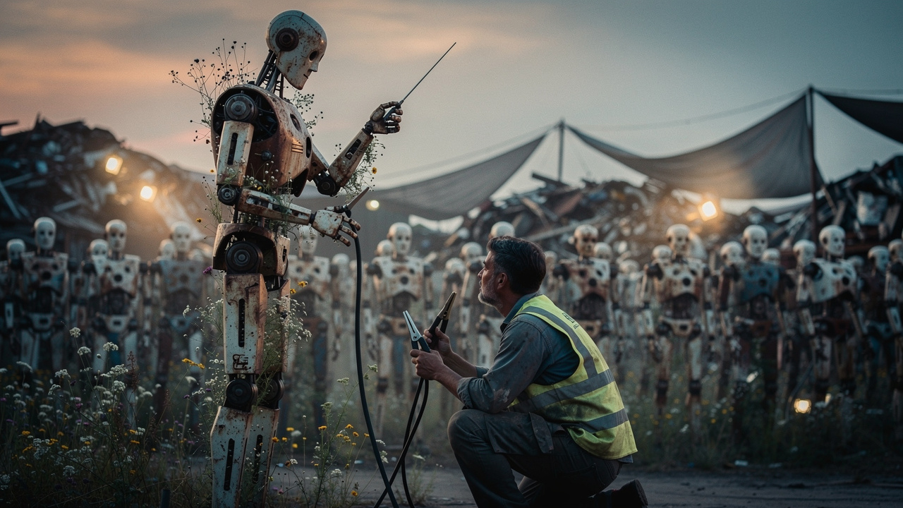 The Robot Yard still 2 from Last Frame