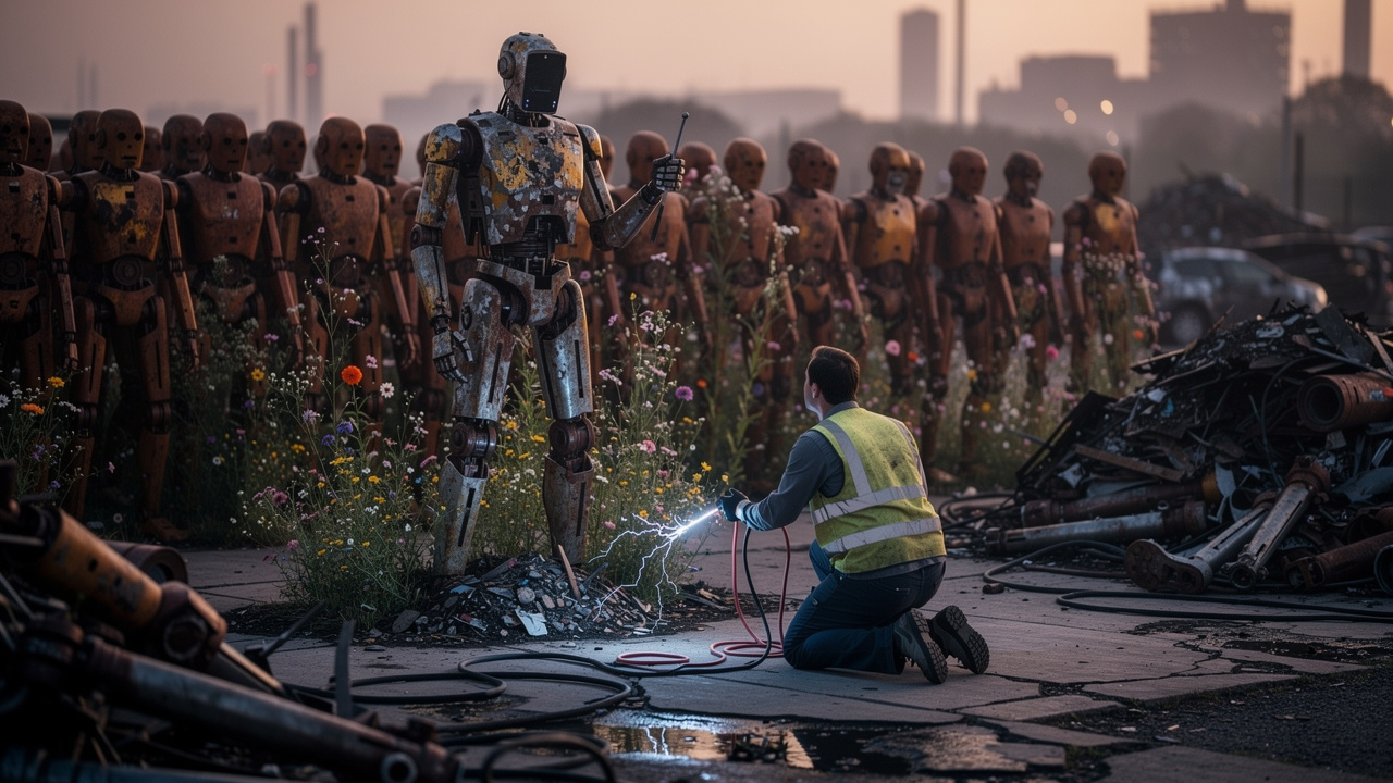 The Robot Yard still 4 from Last Frame