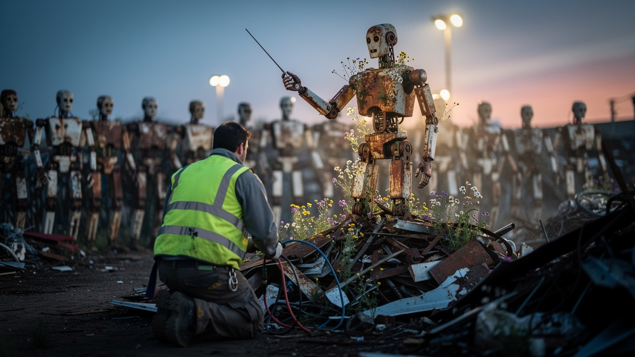 The Robot Yard still 5 from Last Frame