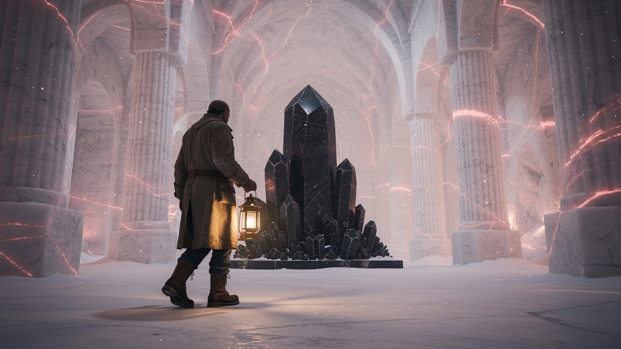The Salt Cathedral opening still from Last Frame