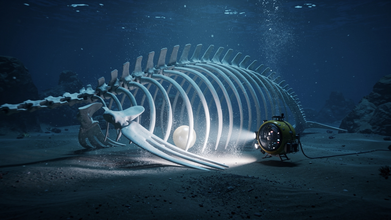 The Whale Fall opening still from Last Frame